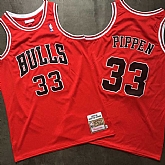 Bulls 33 Scottie Pippen Red 1997 98 Hardwood Classics Mesh Jersey Mixiu,baseball caps,new era cap wholesale,wholesale hats